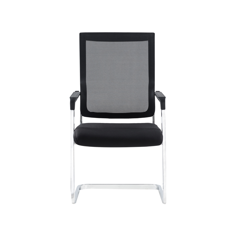 企诺 职员会议椅弓形椅 QN147 500*570*1100mm  黑色（单位：张）