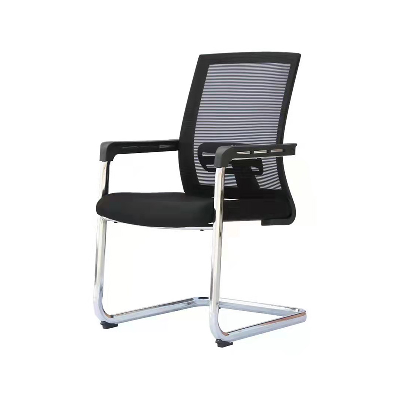 企诺 职员办公椅弓形椅 QN153 550*600*715mm  黑色（单位：张）