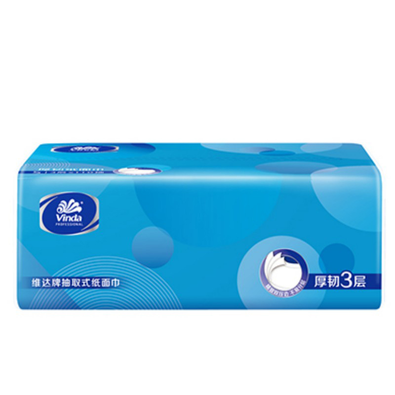 维达 纸巾 VSD20003 110抽24包 白色（单位：箱）