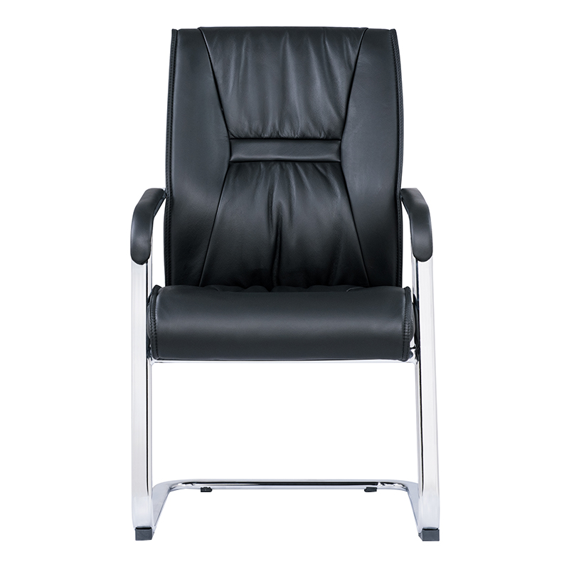 企诺 老板办公椅靠背椅西皮 QV005 740*580*970mm  黑色（单位：张）