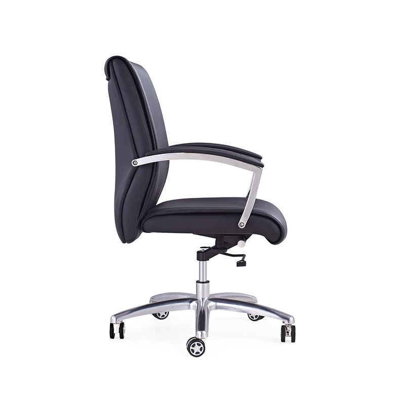 企诺 办公洽谈椅中背款 QV008 660*610*960-1020mm  黑色（单位：张）