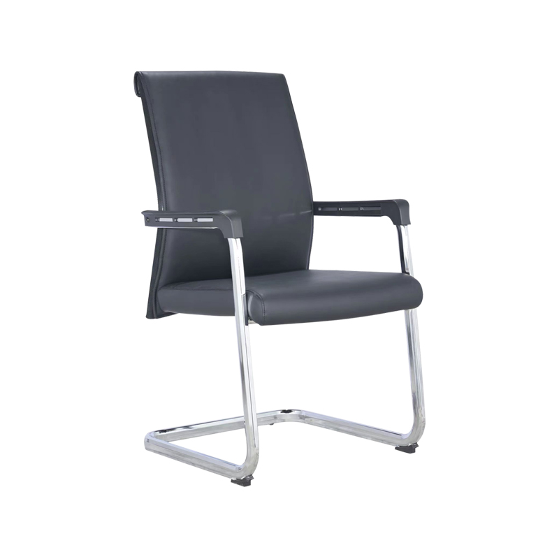 企诺 办公椅职员椅弓形椅 QV012 600*560*960mm  黑色（单位：张）