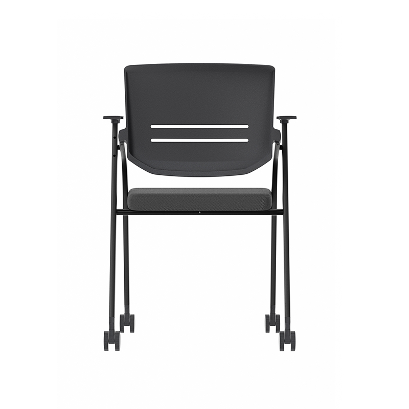 企诺 折叠会议椅滑轮脚 QE012 610*555*835mm  黑色（单位：张）