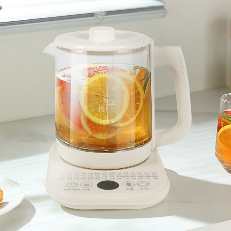 蓓菓（PICOT） 玻璃养生壶 BG2407 800W/1.2kg/1.8L 白色（单位：台）