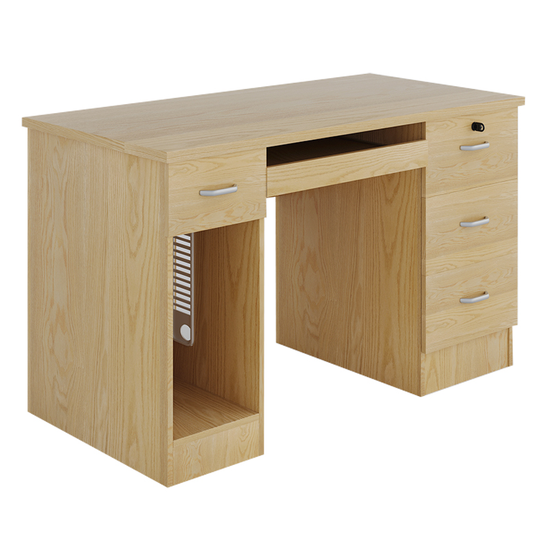 企诺 电脑桌书桌枫木色 QG006 1400*600*750mm  088枫木色（单位：张）