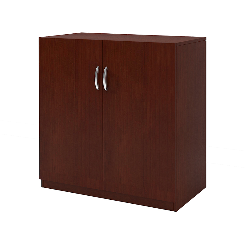 企诺 文件柜木质办公柜 QF040 800*400*800mm 红胡桃色（单位：个）