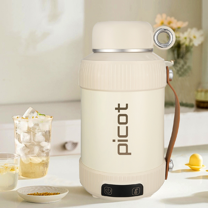 蓓菓（PICOT） 便携式真空电水壶 BG2408 950W/1.23kg/1.2L 白色（单位：台）
