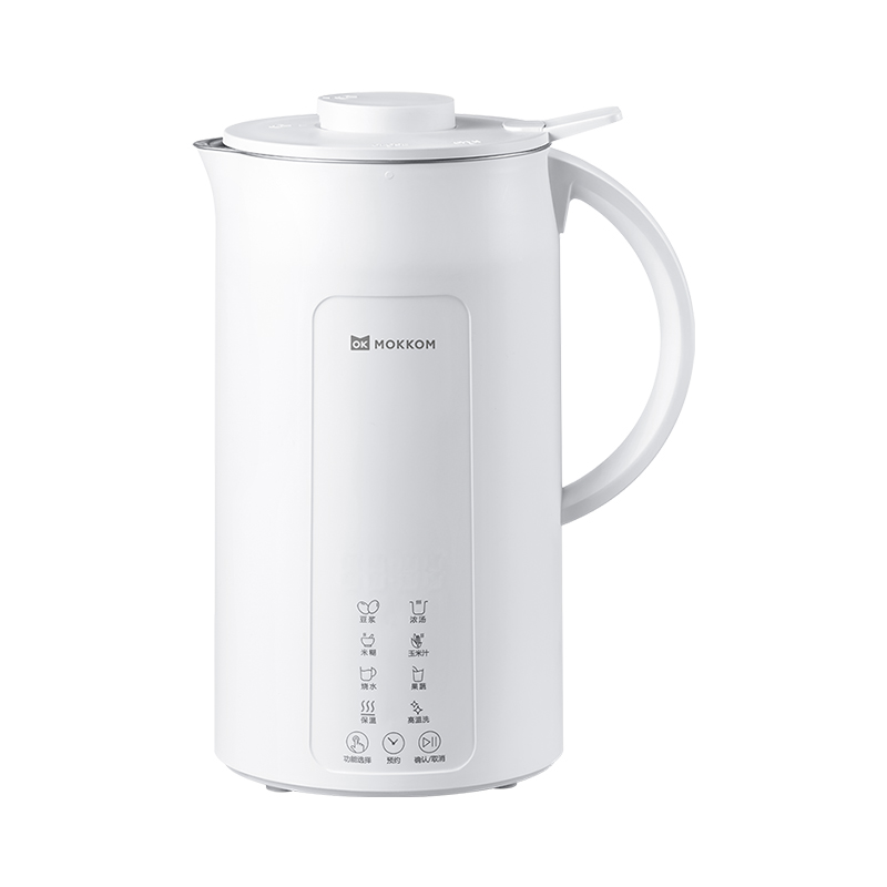 磨客（MOKKOM） 大容量可拆刀头豆浆机 MK-599W 1200ml 白色（单位：台）
