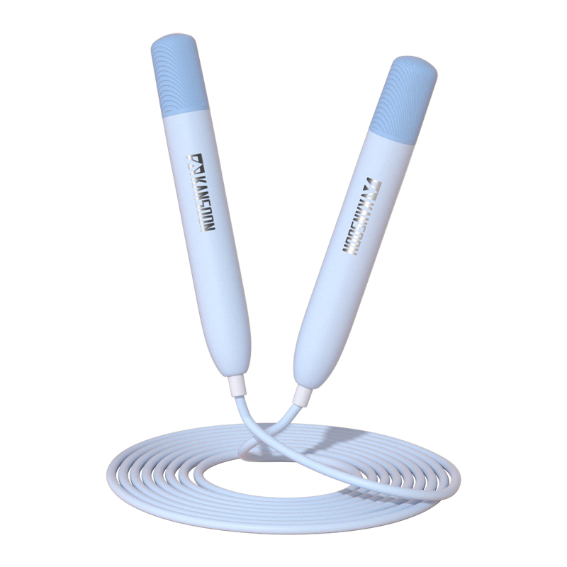 凯速（KANSOON） 成人儿童学生运动跳绳 KJ39 直径5.00mm，长280cm  宝石蓝（单位：条）