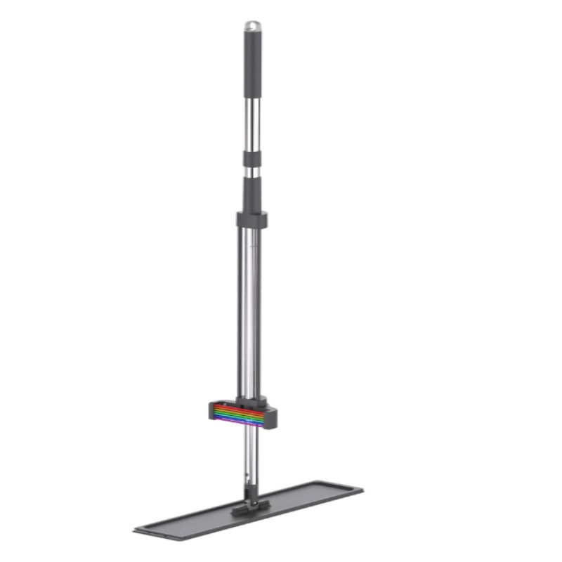 佳帮手 扫除道二代彩虹铝板免手洗平拖-2布 JBS-PBTB-CHJ240-GOG2P 40cm加大平板 灰橙色（单位：个）