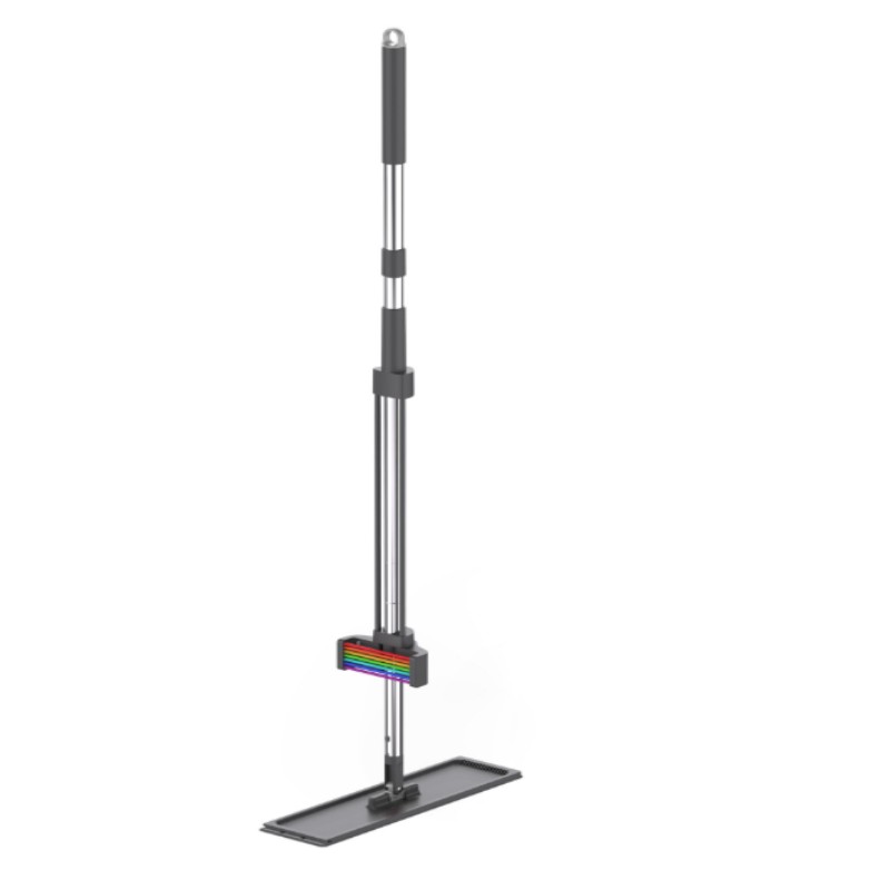 佳帮手 扫除道二代彩虹塑板免手洗平拖-2布 JBS-PBTB-CHJ140-GOG2P 40cm 灰橙色（单位：个）