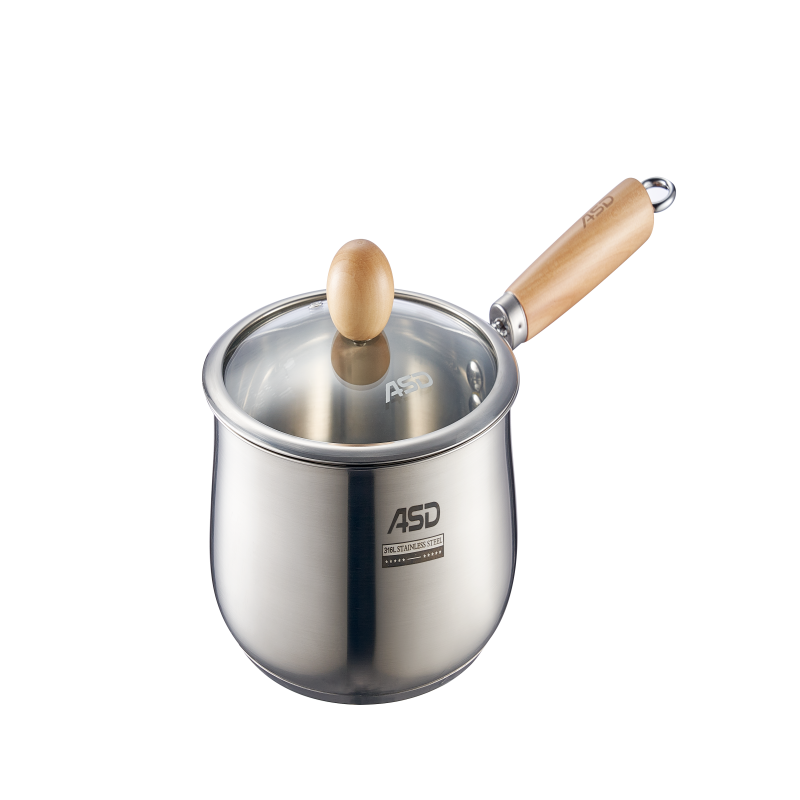 爱仕达（ASD） 316L不锈钢复底奶锅（无蒸格） NS18B17WG 18cm  不锈钢色（单位：套）