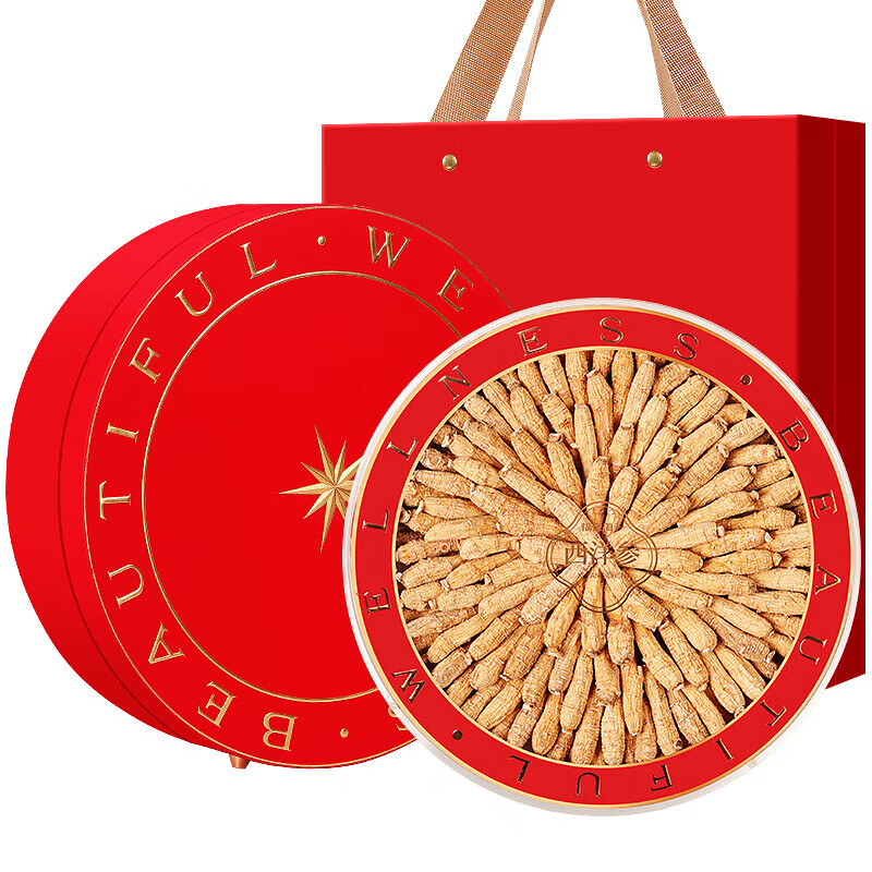 福东海（fudonghai） 西洋参 礼盒 400g 红色（单位：盒）