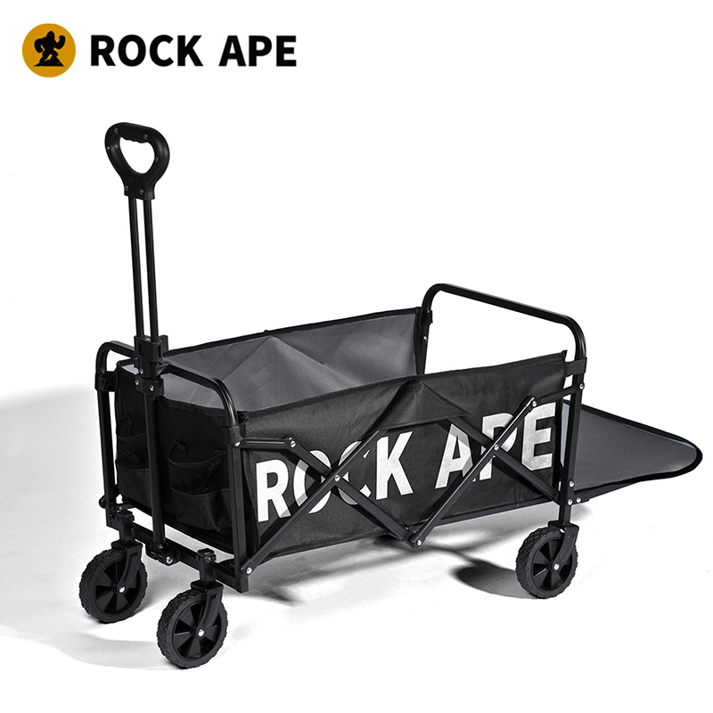 洛克猩球（Rock Ape） 5寸折叠后开露营车黑色RAW0040 RAW0040 4600g/44*90*53-84/86L  黑灰色（单位：个）