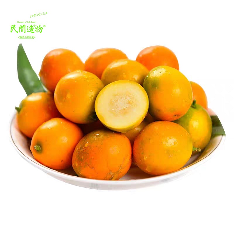 民间造物 广西融安 脆蜜金桔 5A果 4斤 橙色（单位：箱）