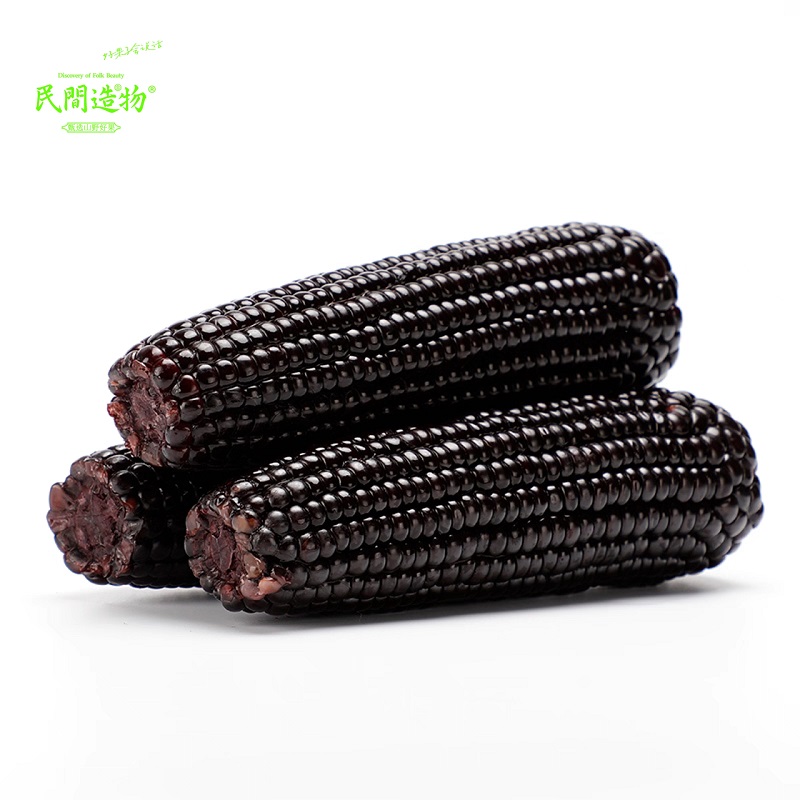 民间造物 山西忻州 有机黑玉米 礼盒装 8根 黑色（单位：箱）