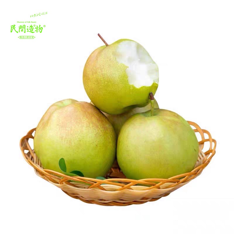 民间造物 山西隰县 玉露香梨  大果 8斤 绿色（单位：箱）