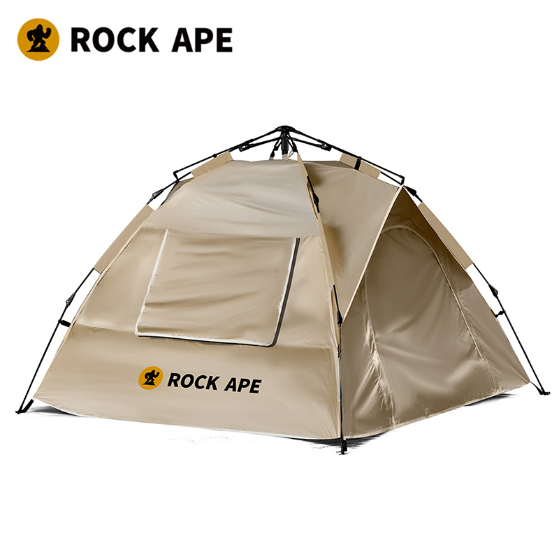 洛克猩球（Rock Ape） 双门自动速开帐RAT035 RAT035 2.7kg/78*18*18cm  卡其色（单位：个）