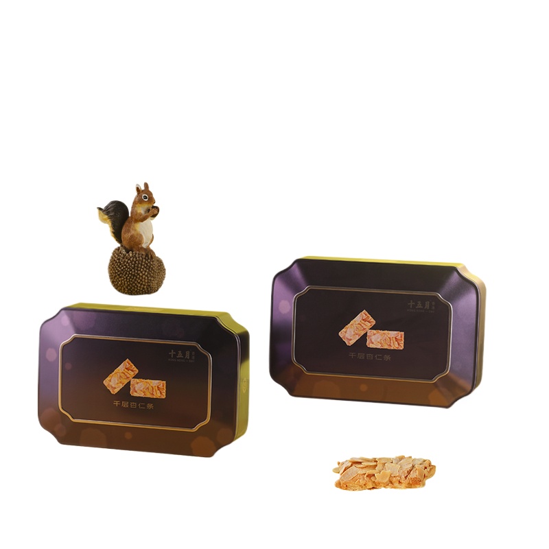 十五月 糕点礼盒 千层杏仁条 240g 拿铁色（单位：盒）