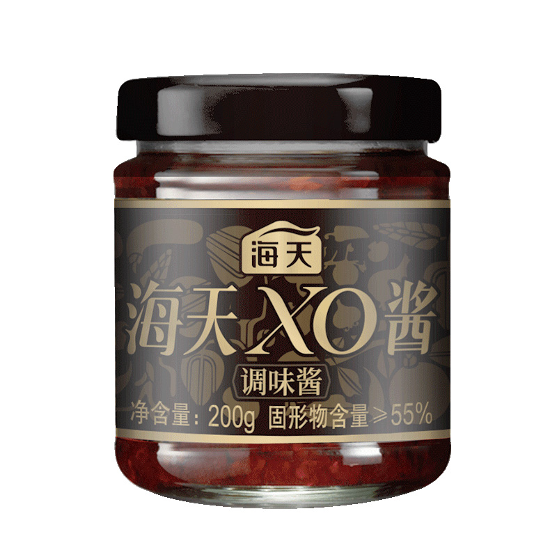 海天 调味 XO酱 200g 曜石黑（单位：瓶）