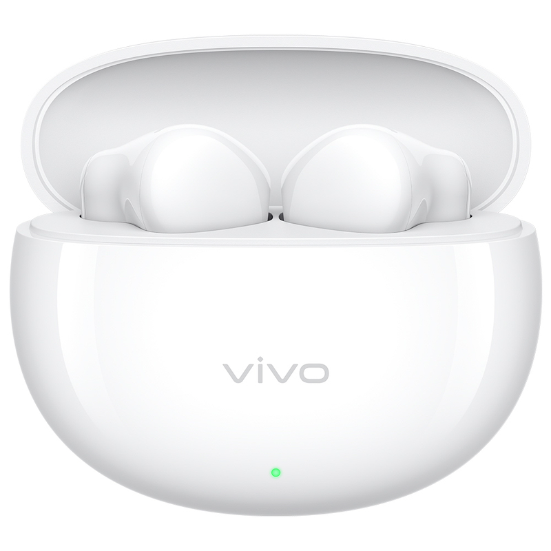 vivo TWS A4蓝牙耳机 3D沉浸影音音效 蓝牙6.0 鹅羽白（单位：副）