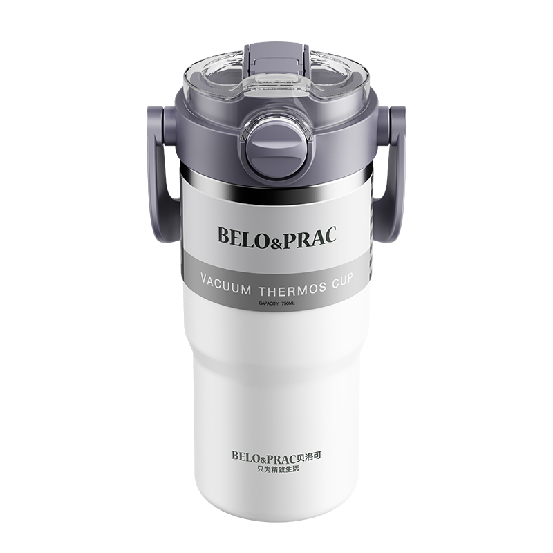 贝洛可（BELO&PRAC） 卫士-车载户外杯 BK050 750ml  白色（单位：个）