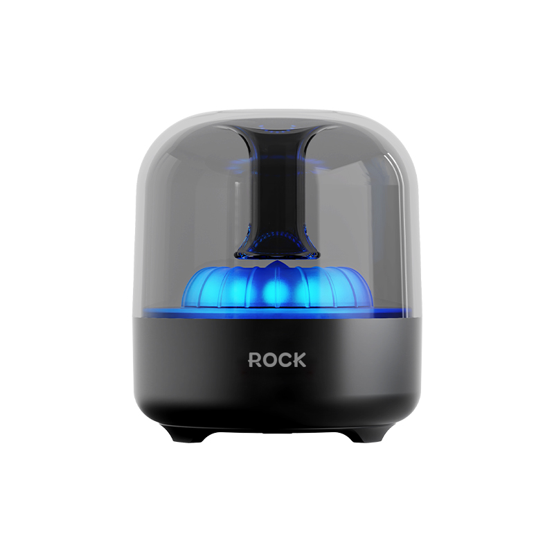 ROCK 琉璃发光音箱 RAU0793 电池容量：800mAh 黑色（单位：个）
