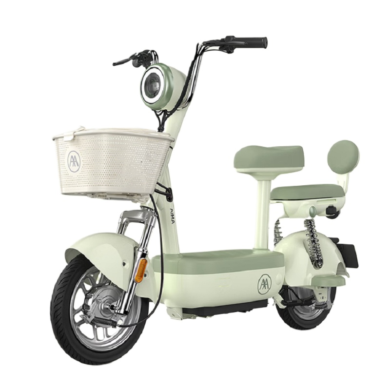 爱玛（AIMA） 新国标小金豆48V21AH电池长续航电动车 TZ-B20KG5 350W电机 黑色（单位：台）