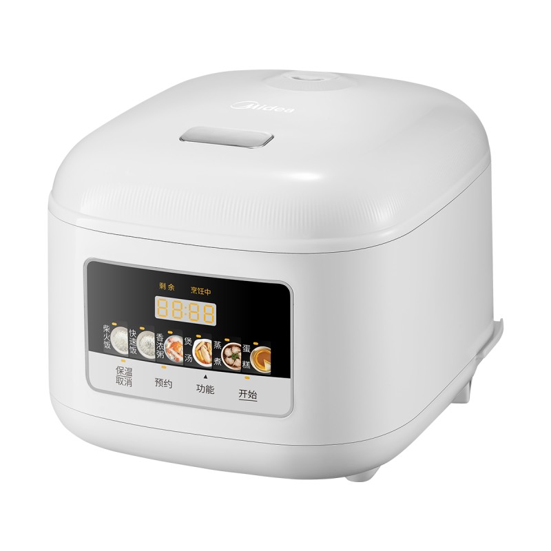 美的（Midea） 白玉抗菌圆釜电饭煲 MB-RE3020 3L 白色（单位：台）