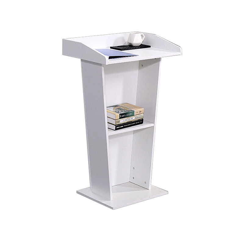 企诺 演讲台发言台迎宾接待台 QW034 450*400*1200mm 白色（单位：张）