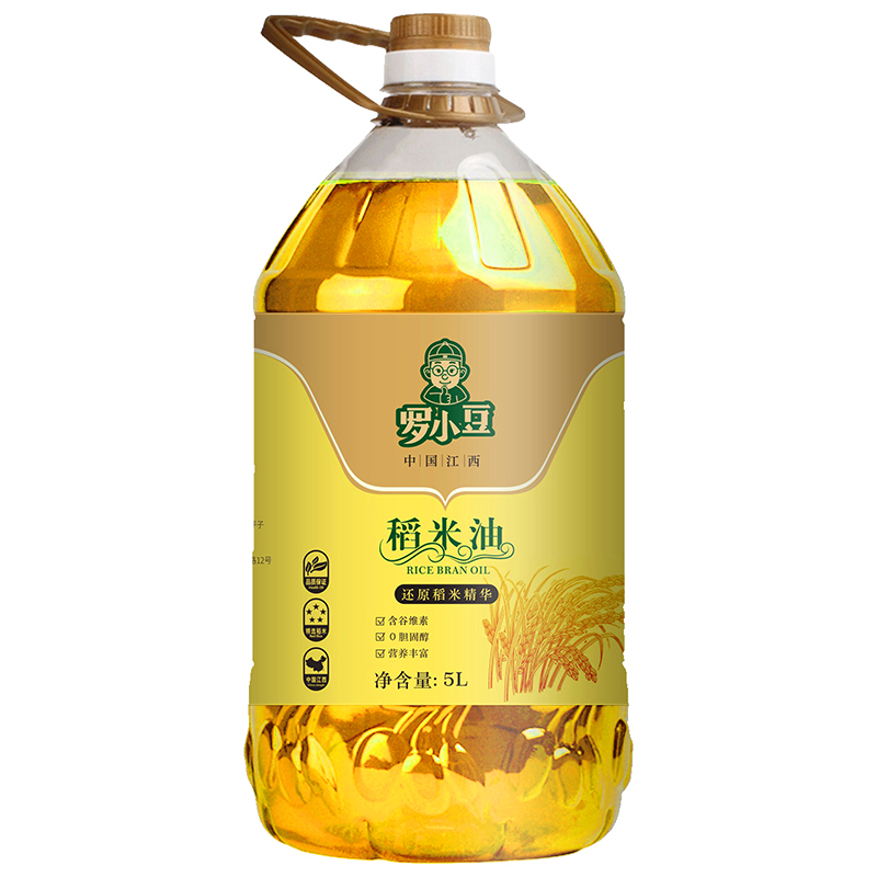 罗小豆 江西吉安万安 稻米油 5L 香槟黄（单位：桶）