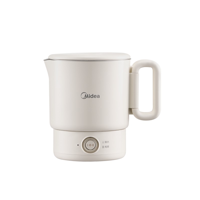 美的（Midea） 烧水壶 304不锈钢电水壶 MK-SH07S104 0.7L  白色（单位：台）
