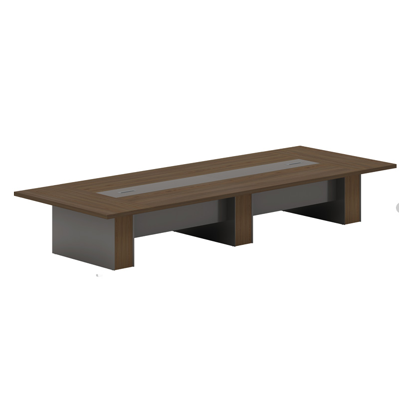 企诺 高档会议桌 QNC202YG-BM-H3601 3600*1500*750mm 胡桃色（单位：张）