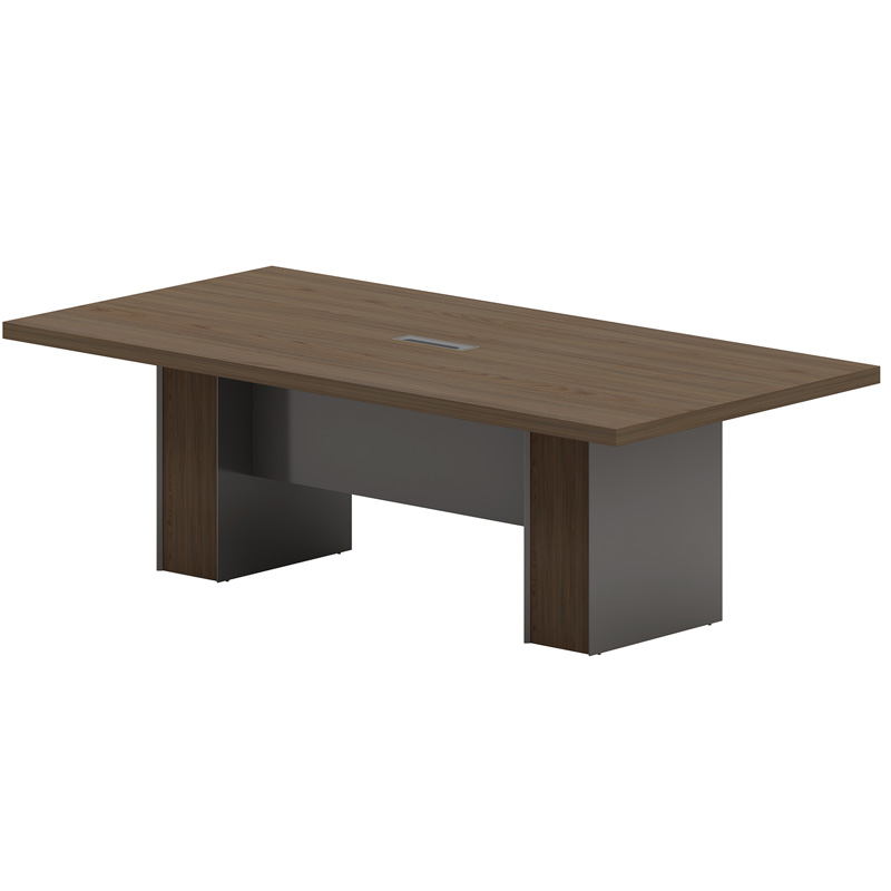 企诺 高档会议桌 QNC202YG-BM-H2401 2400*1200*750mm 胡桃色（单位：张）