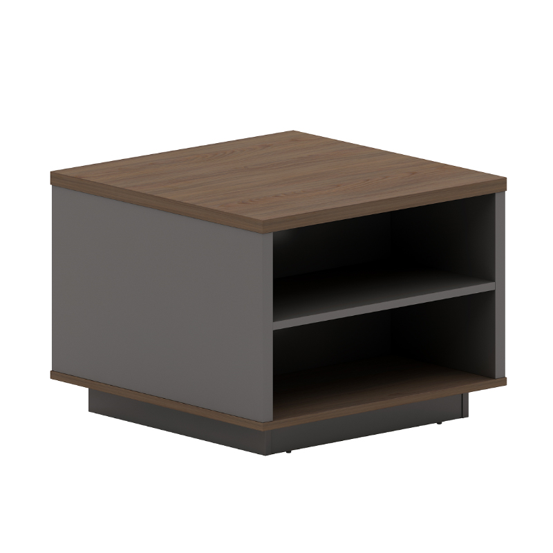 企诺 商务风办公家用 方茶几 QND2AYG-BM-J0601 600*600*450mm 胡桃色（单位：张）