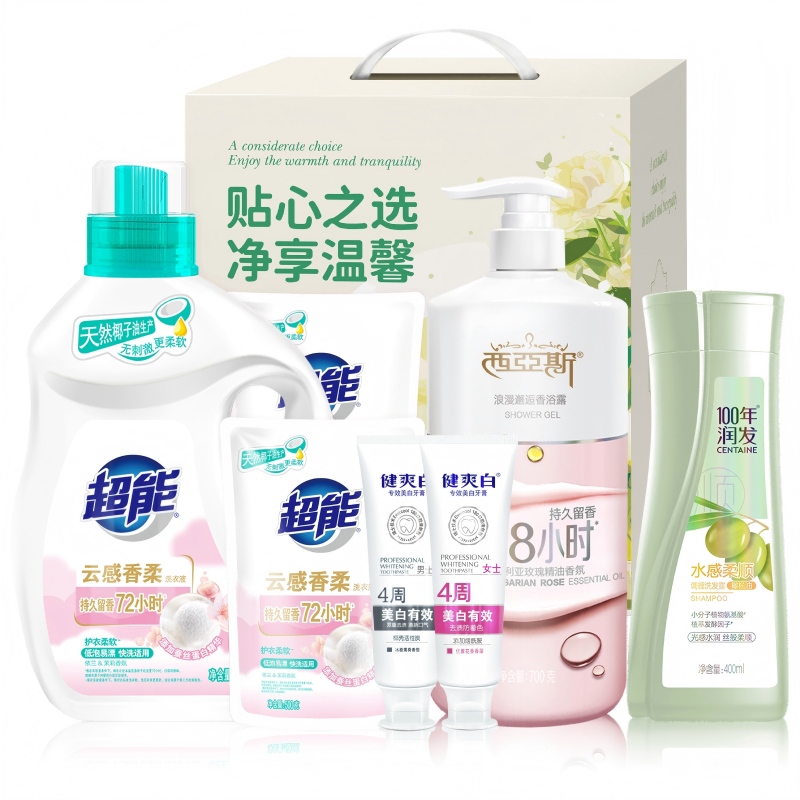 超能 个护家清礼盒 KLZLH-50-001 7件套 清新色（单位：组）
