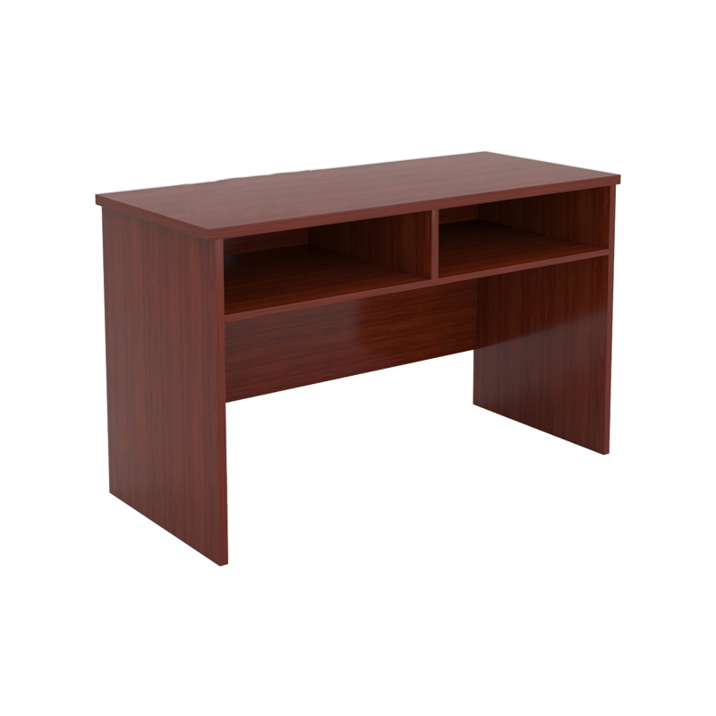 企诺 培训条形桌 QW040 1500*400*750mm 红胡桃麻面色（单位：张）