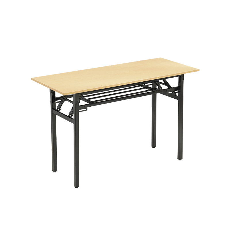 企诺 简约培训折叠桌 QW046 1600*500*750mm 金橡木色（单位：张）