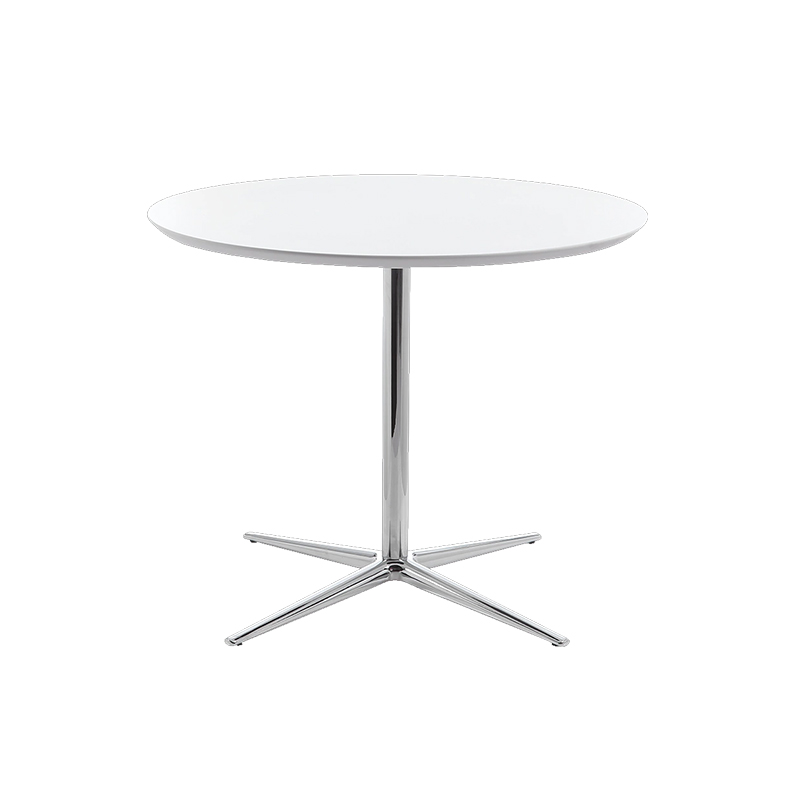 企诺 小圆桌小茶几 QW096 800*800*750mm 白色（单位：张 ）