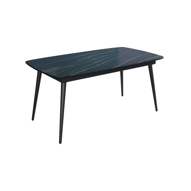 企诺 现代家用餐厅方桌黑色 QS001 1380*800*740mm 138cm 黑色（单位：张）