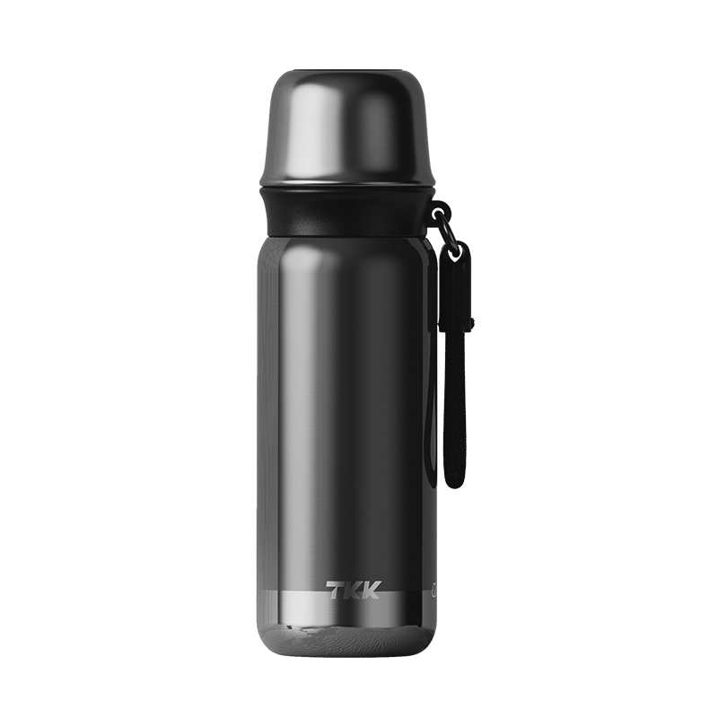 TKK 悦途子弹头保温杯 TKK-2037 500ml 曜石黑（单位：个）