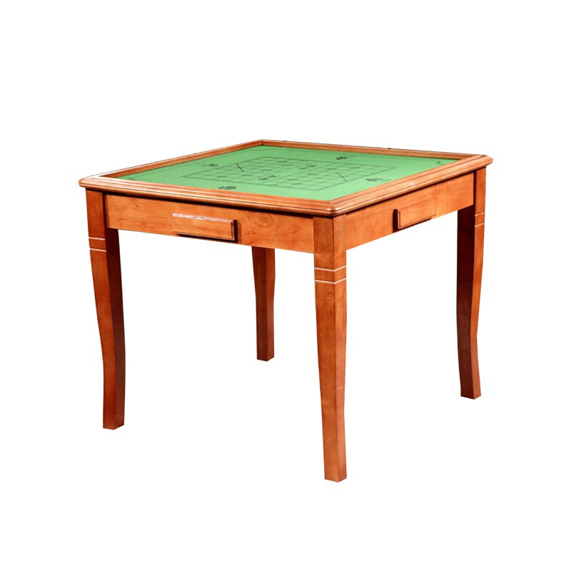 企诺 家用实木桌棋牌桌 QS011 870*870*750mm 原木色（单位：张）