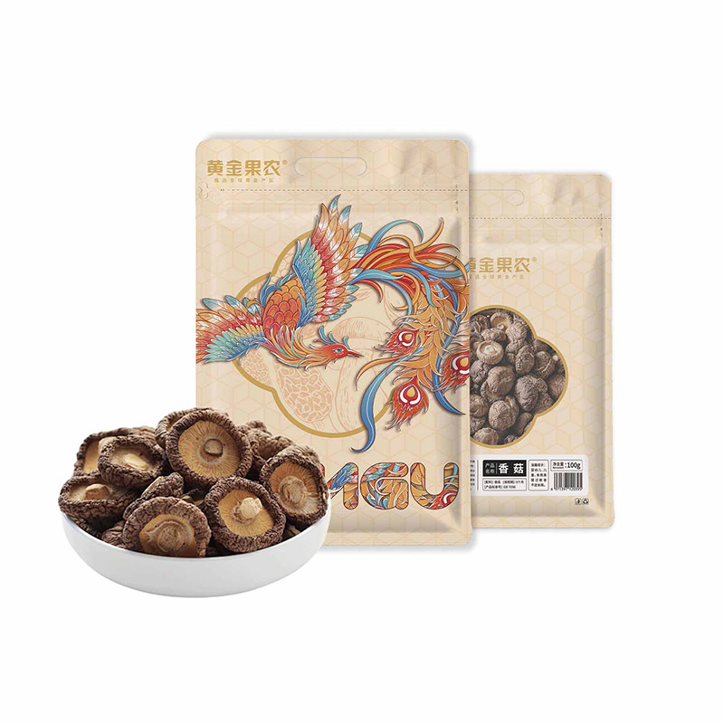 黄金果农 煲汤食材干货 香菇 100g 混色（单位：袋）