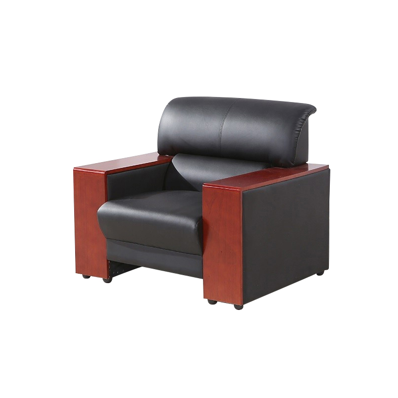 企诺 现代简约沙发单人位 QH013 860*750*830mm  黑色（单位：张）