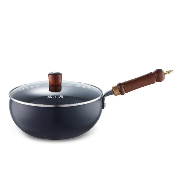 张小泉 黑檀御味炒锅 6957389152094 24cm 黑色（单位：个）
