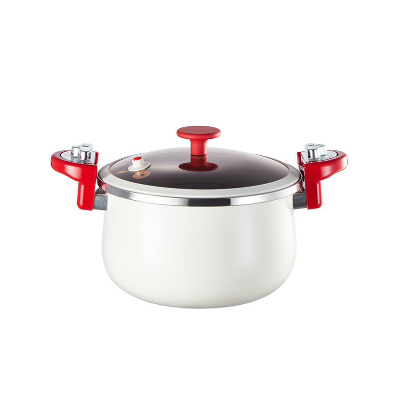 张小泉 玉焰微压汤锅 C33540100 24cm 白色（单位：个）