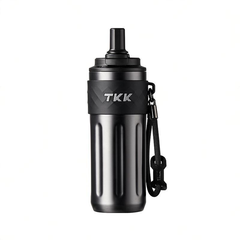 TKK 悦动双饮保温杯 TKK-2035 500ML  钨钢色（单位：个）