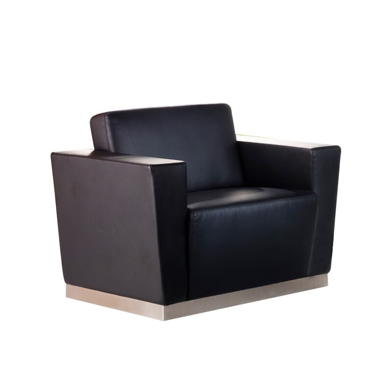 企诺 商务会客沙发单人位 QH022 920*780*775mm  黑色（单位：张）