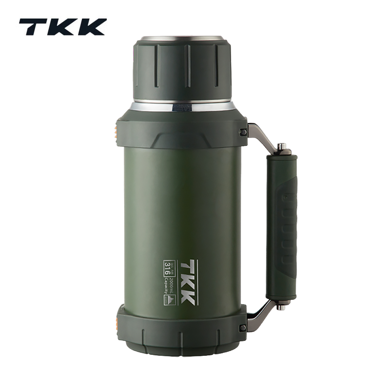 TKK 金刚大容量保温壶 TKK2013 2000ml  绿色（单位：个）