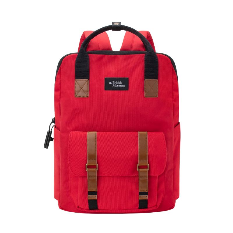 XDDESIGN 爱思迪 大英博物馆 随变可扩展多功能背包 EP705.884 27.5*38*13cm 朱砂红（单位：个）